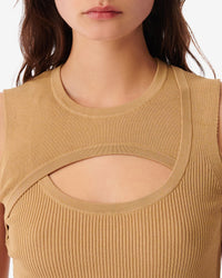 Eulalia tank top - Sand