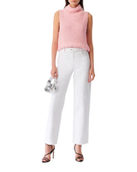 Uliva sleeveless turtleneck top - Candy Pink