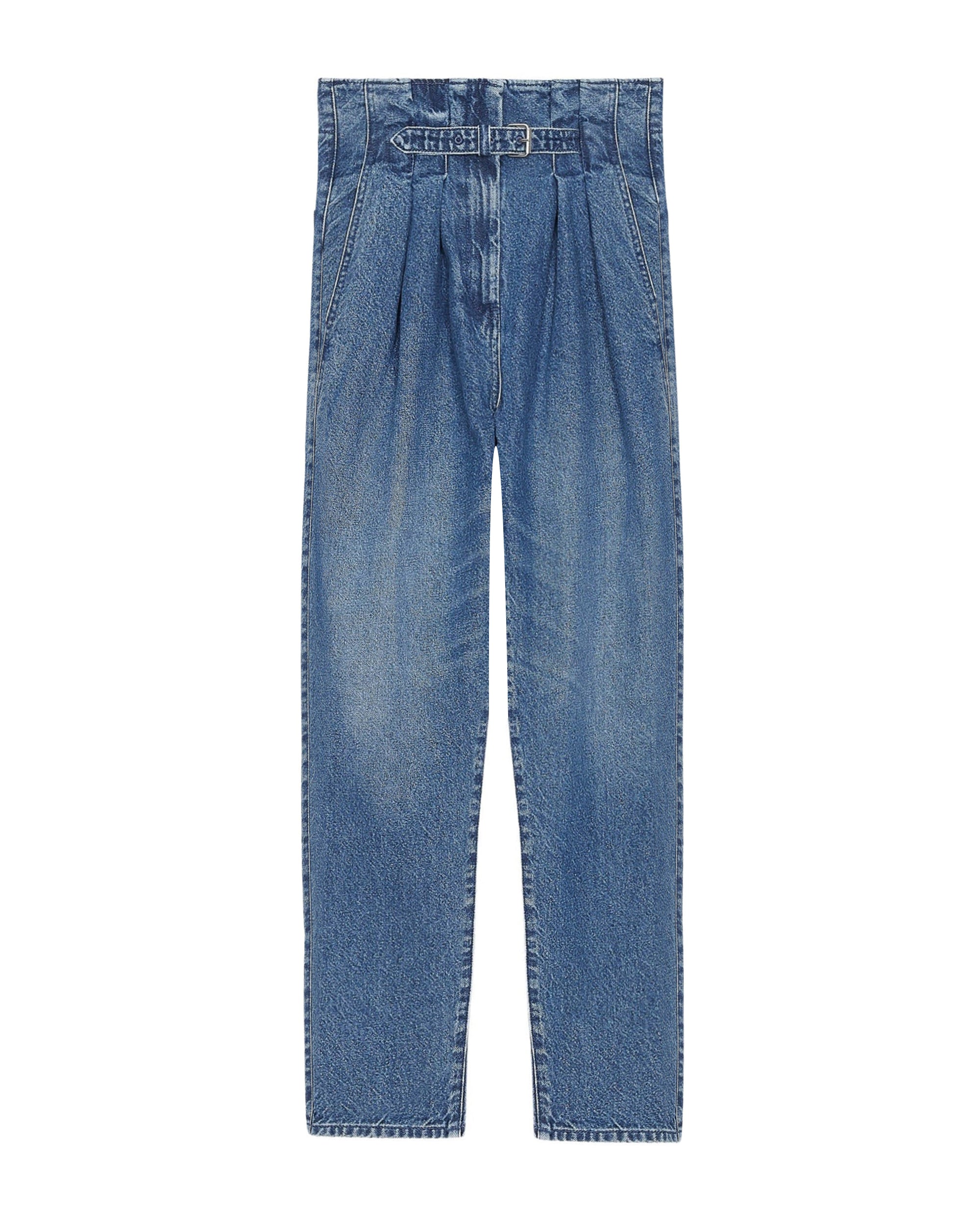 Acady high-waisted jeans - Stone Blue