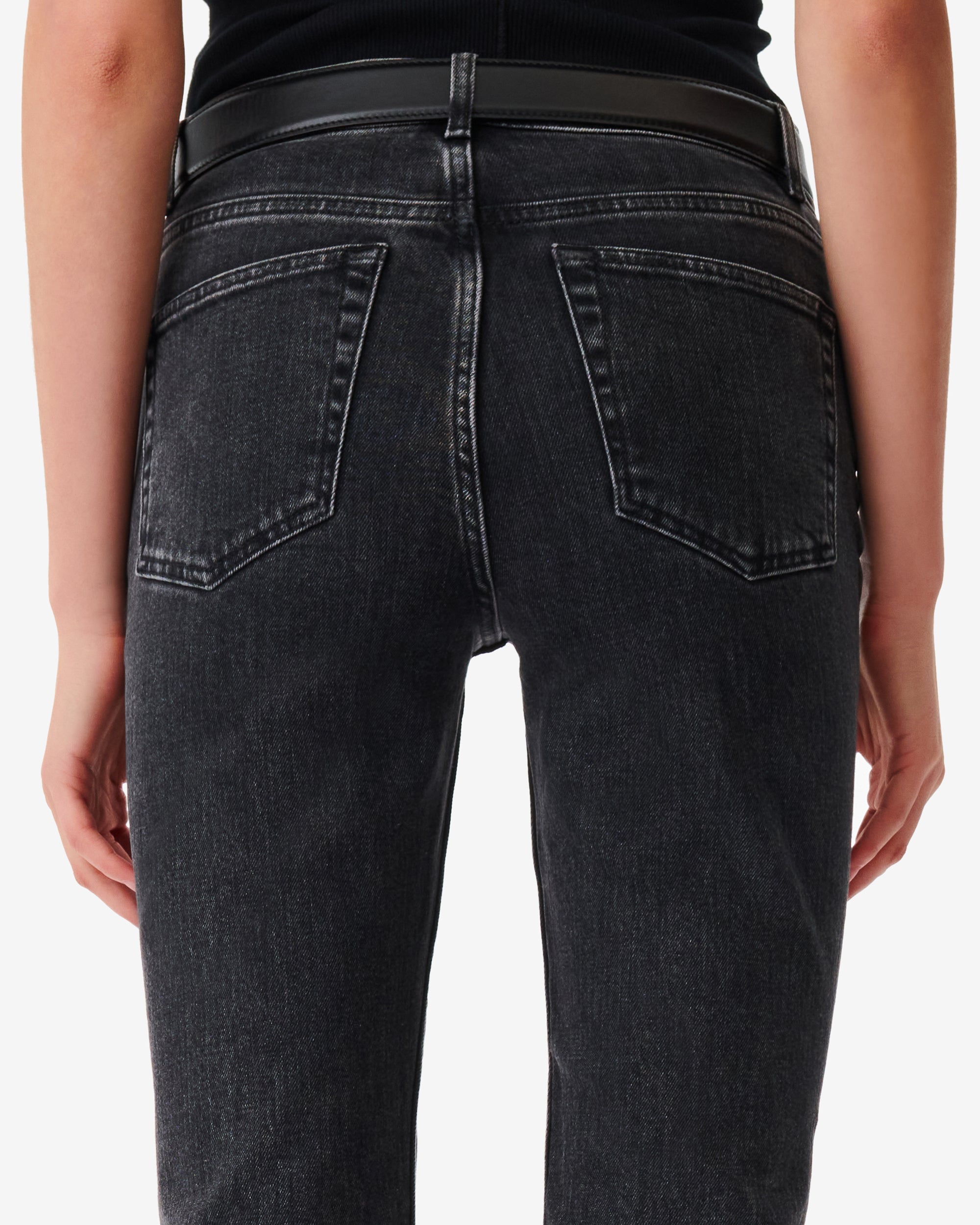 Deen Straight Jeans - Smoke Grey