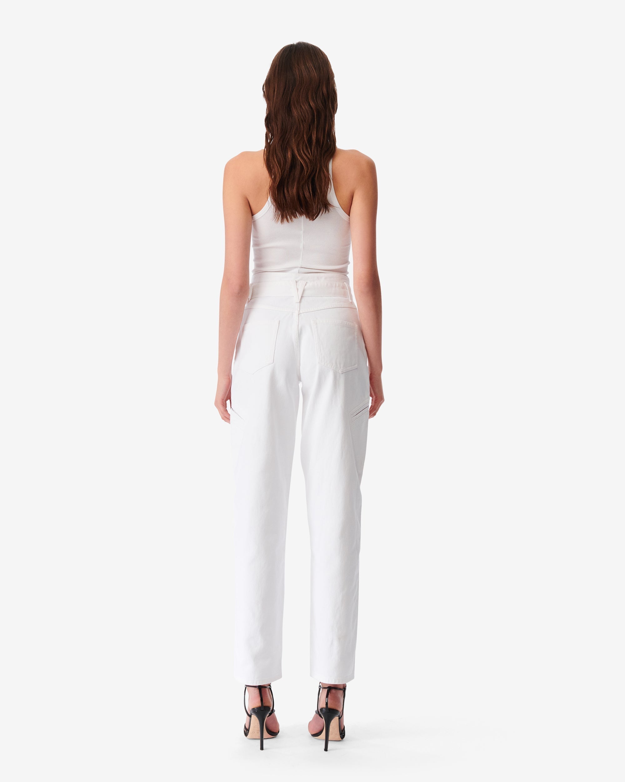 Jinn flare jeans - White