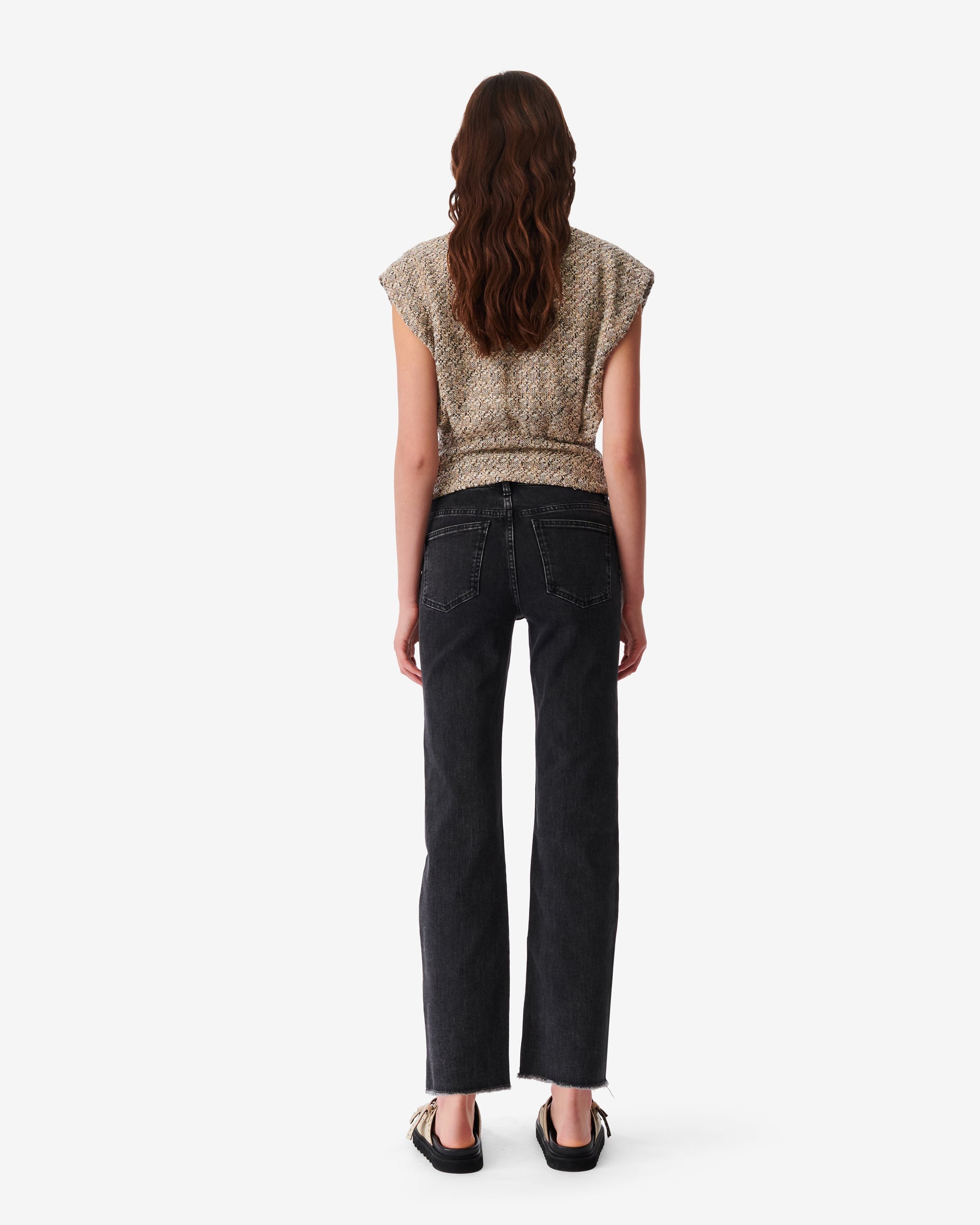 Lotti bootcut jeans - Smoke Grey
