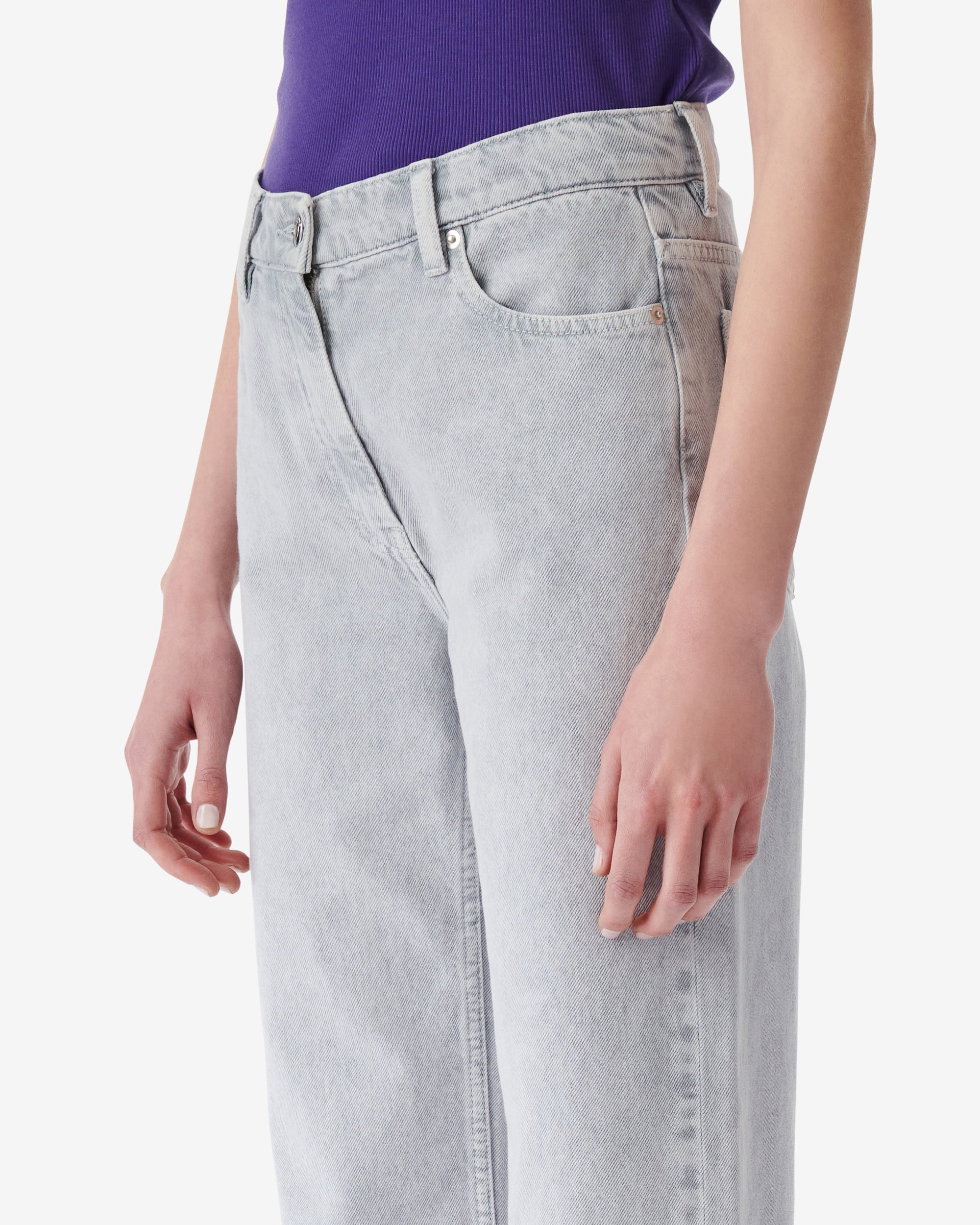 Aiden Trousers - Light Grey
