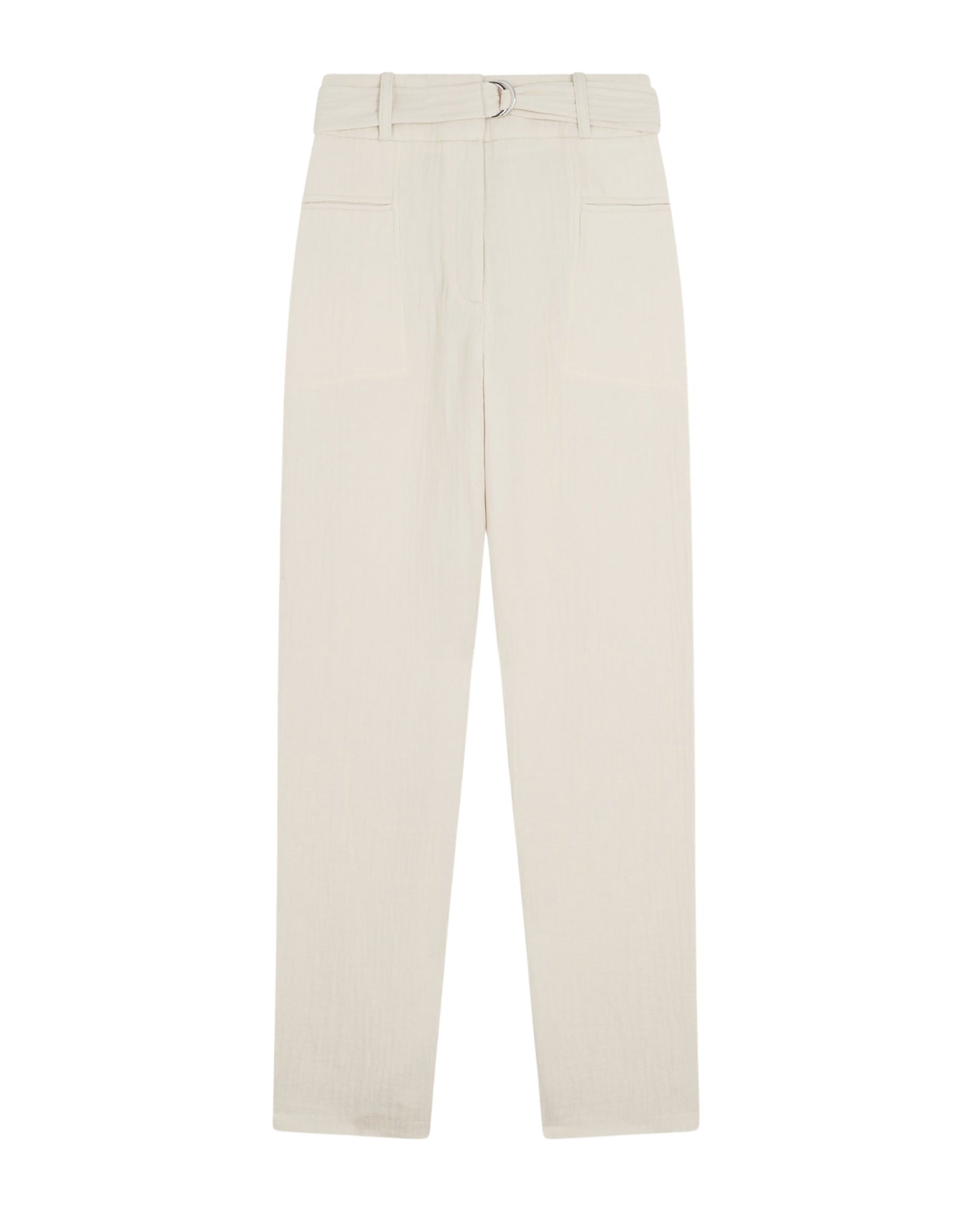 Artura trousers in linen mix - Cream
