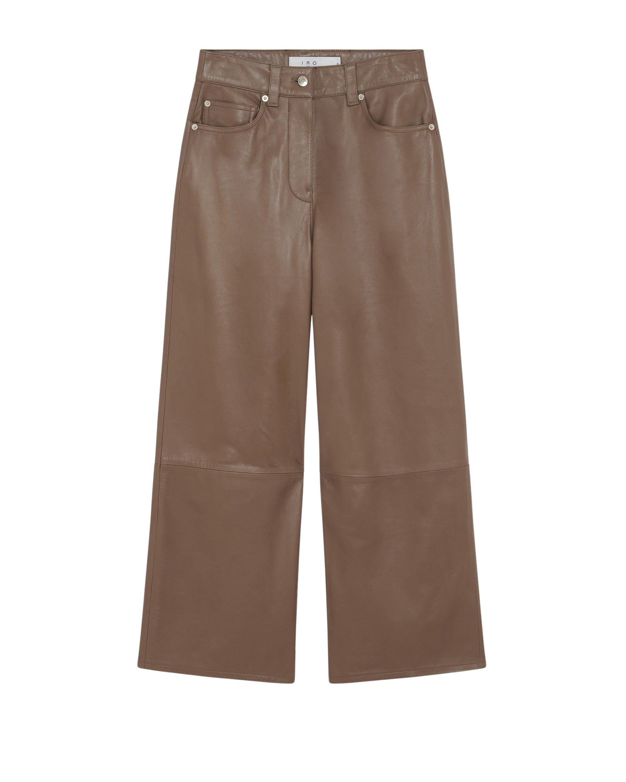 Baki leather trousers - Moka