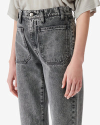 Bolvi trousers - Snow Black