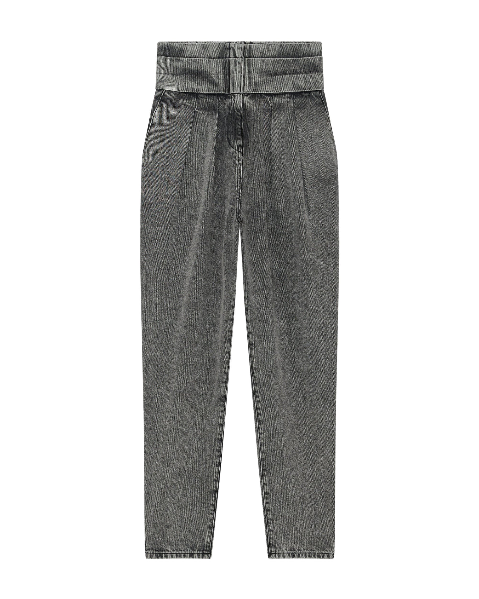 Emini carrot trousers - Snow Black