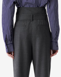 Harrison wool trousers - Grey