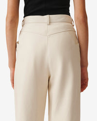 Hazel leather trousers - Off White