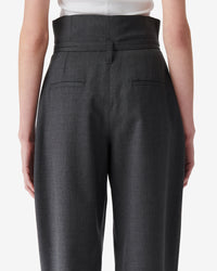 Hopie wool trousers - Grey
