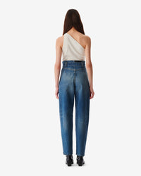 Indio Trousers - Mid Blue Used