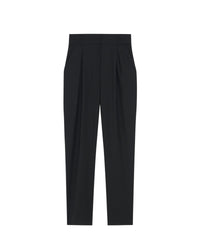 Motel wool trousers - Black