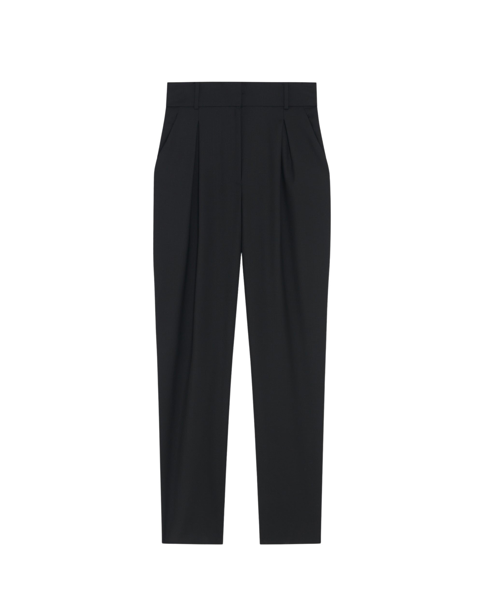 Motel wool trousers - Black