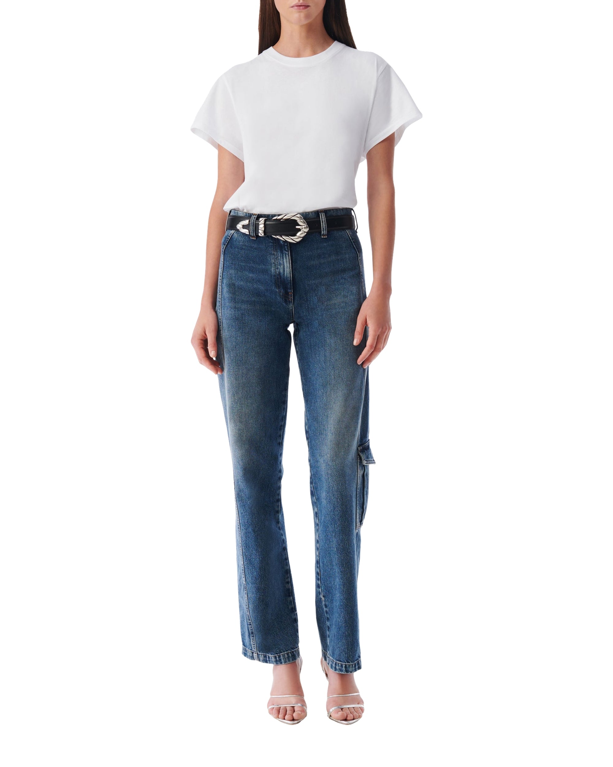 Nerina trousers - Authentic Blue