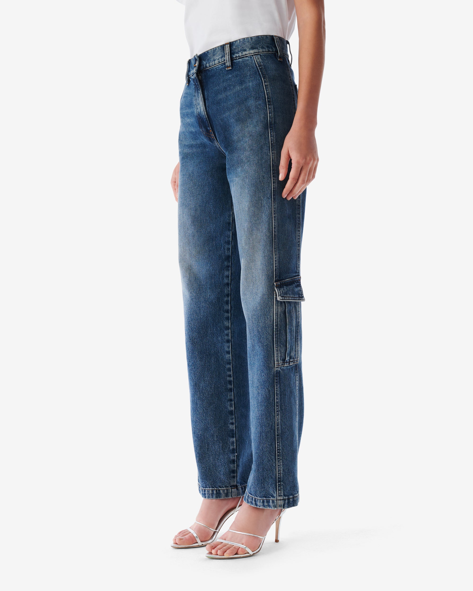 Nerina trousers - Authentic Blue
