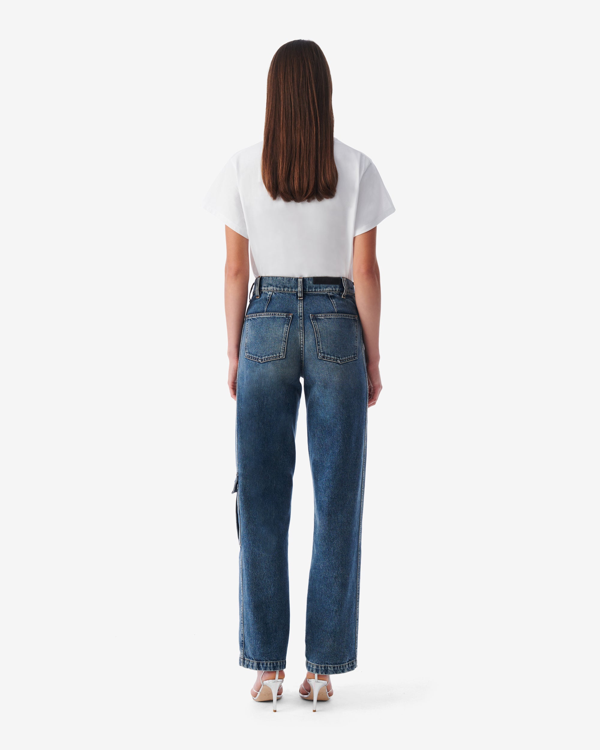 Nerina trousers - Authentic Blue