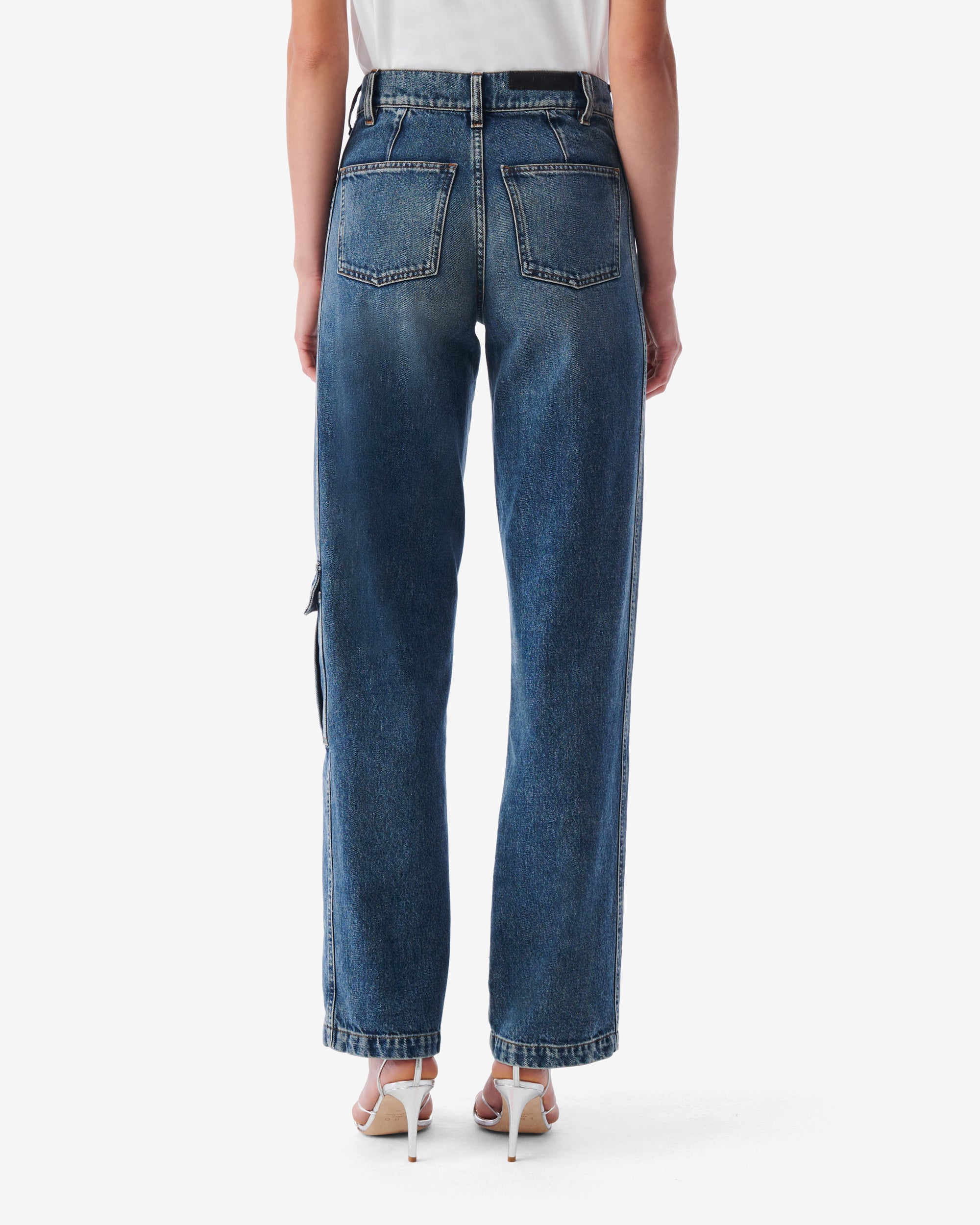 Nerina trousers - Authentic Blue