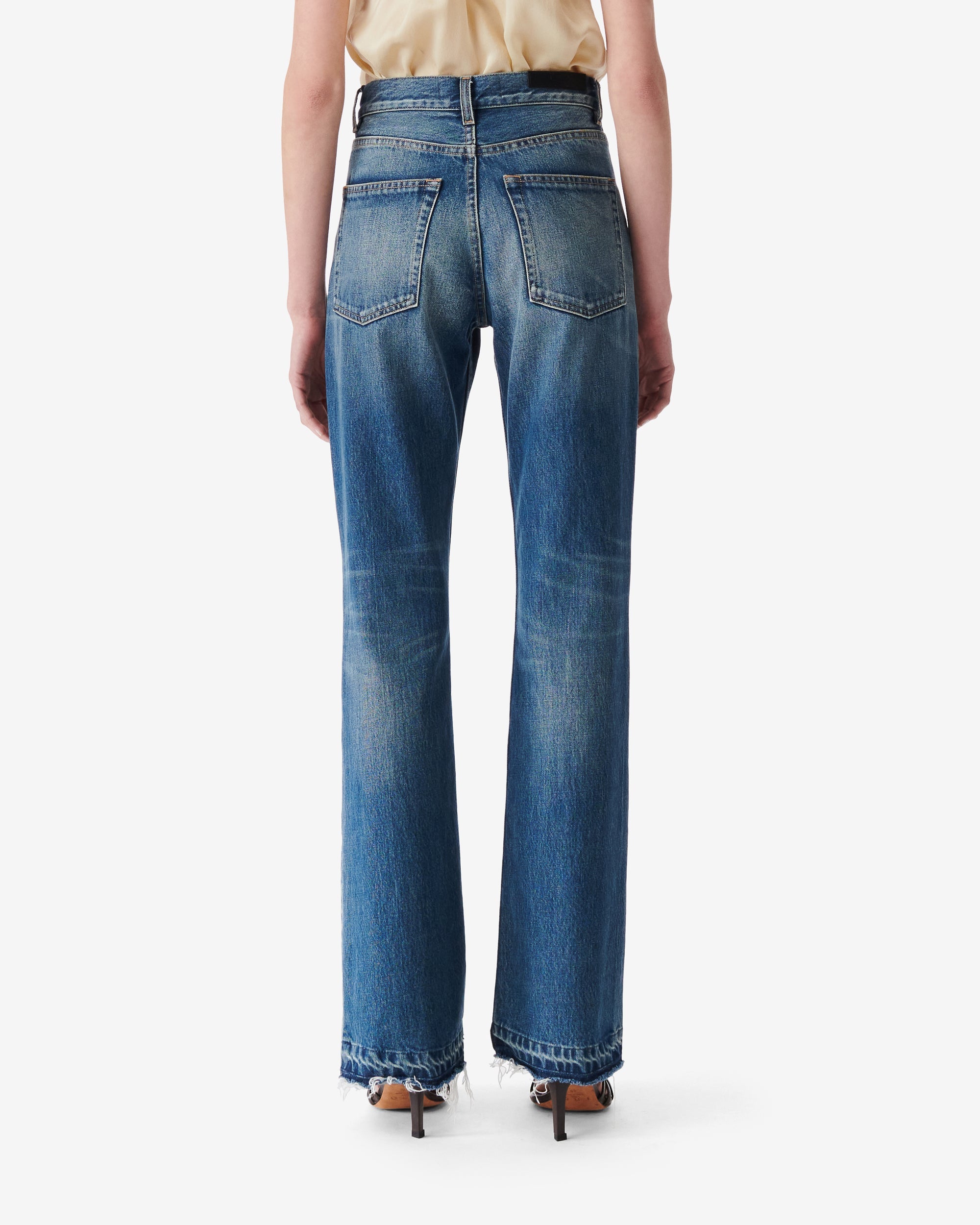 Polini trousers - Mid Blue Used