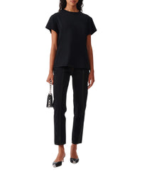 Solfi trousers - Black Stone