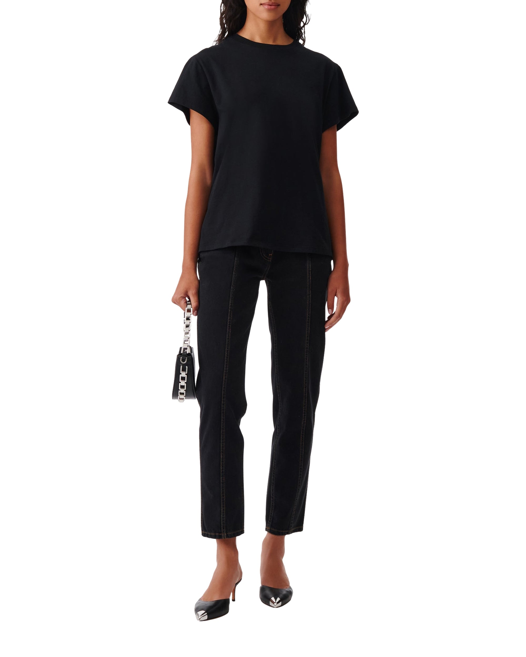 Solfi trousers - Black Stone