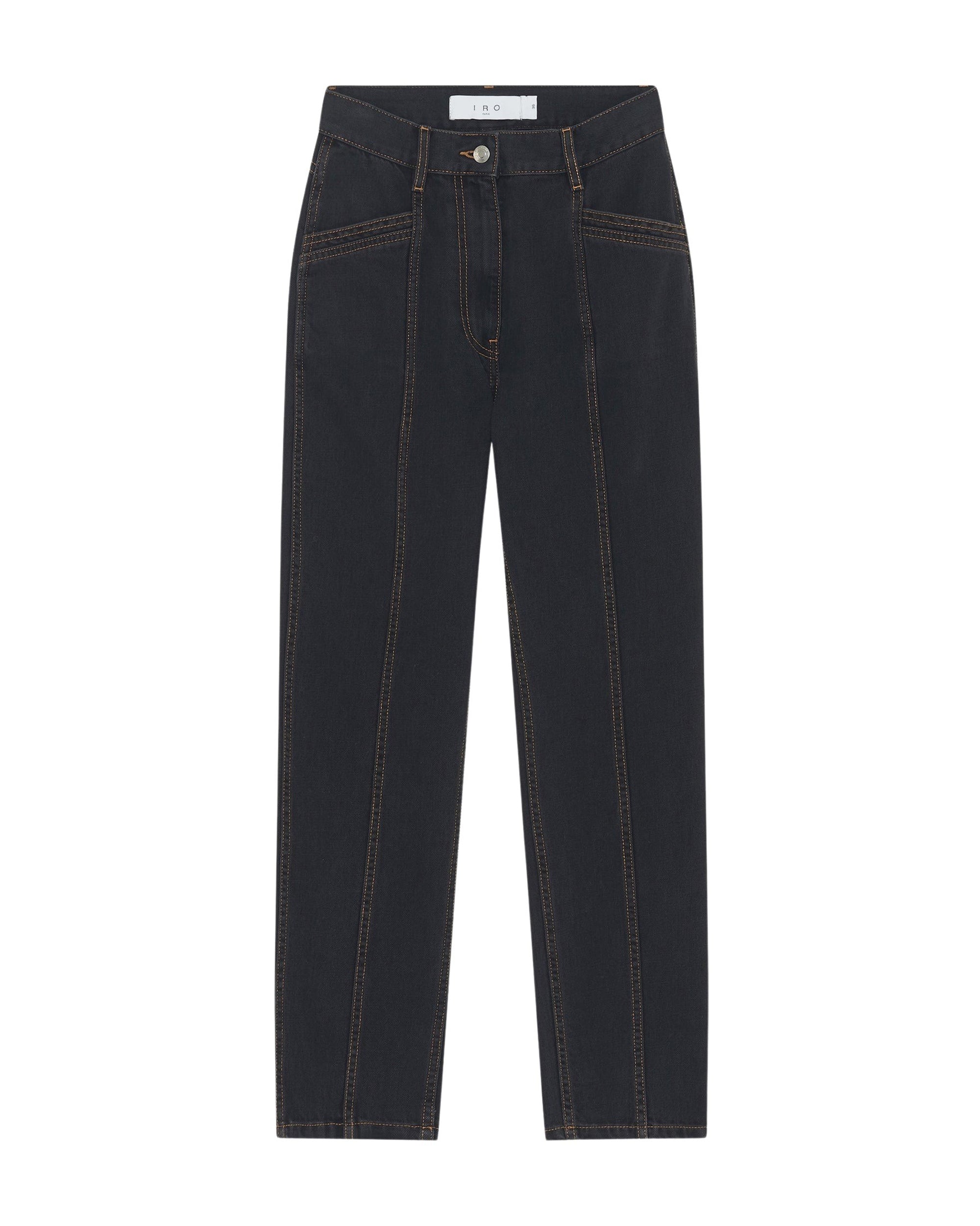 Solfi trousers - Black Stone