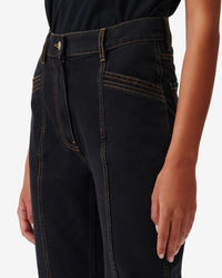 Solfi trousers - Black Stone