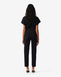 Solfi trousers - Black Stone