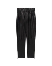 Stara leather trousers - Black