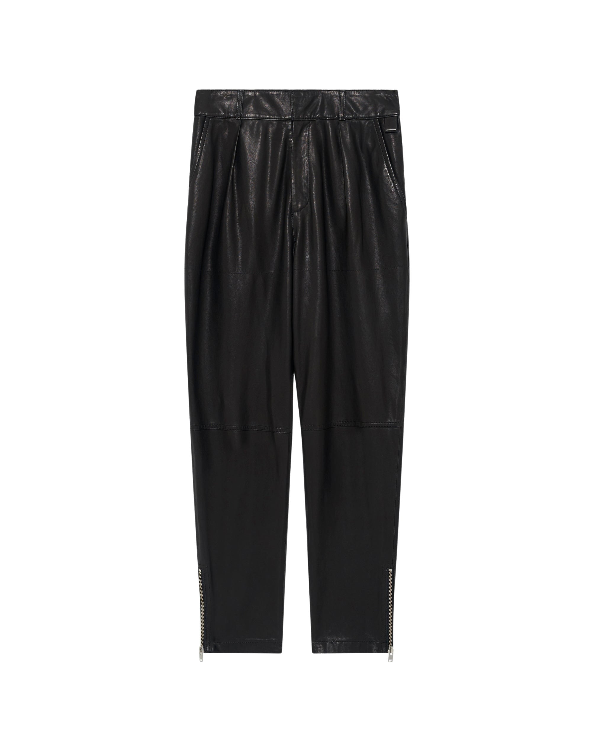 Stara leather trousers - Black