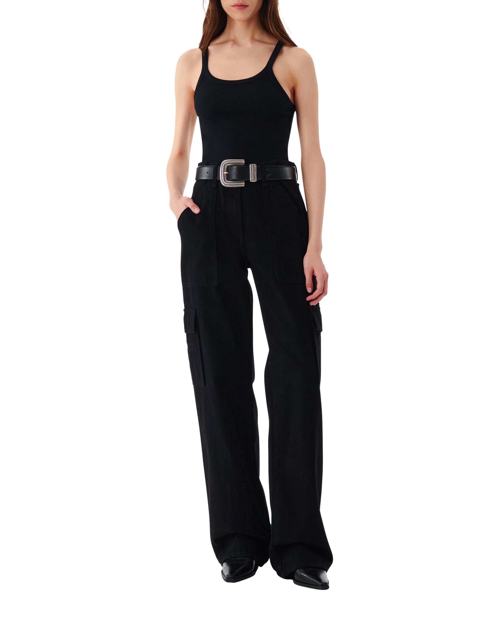 Tiam trousers - Black Stone