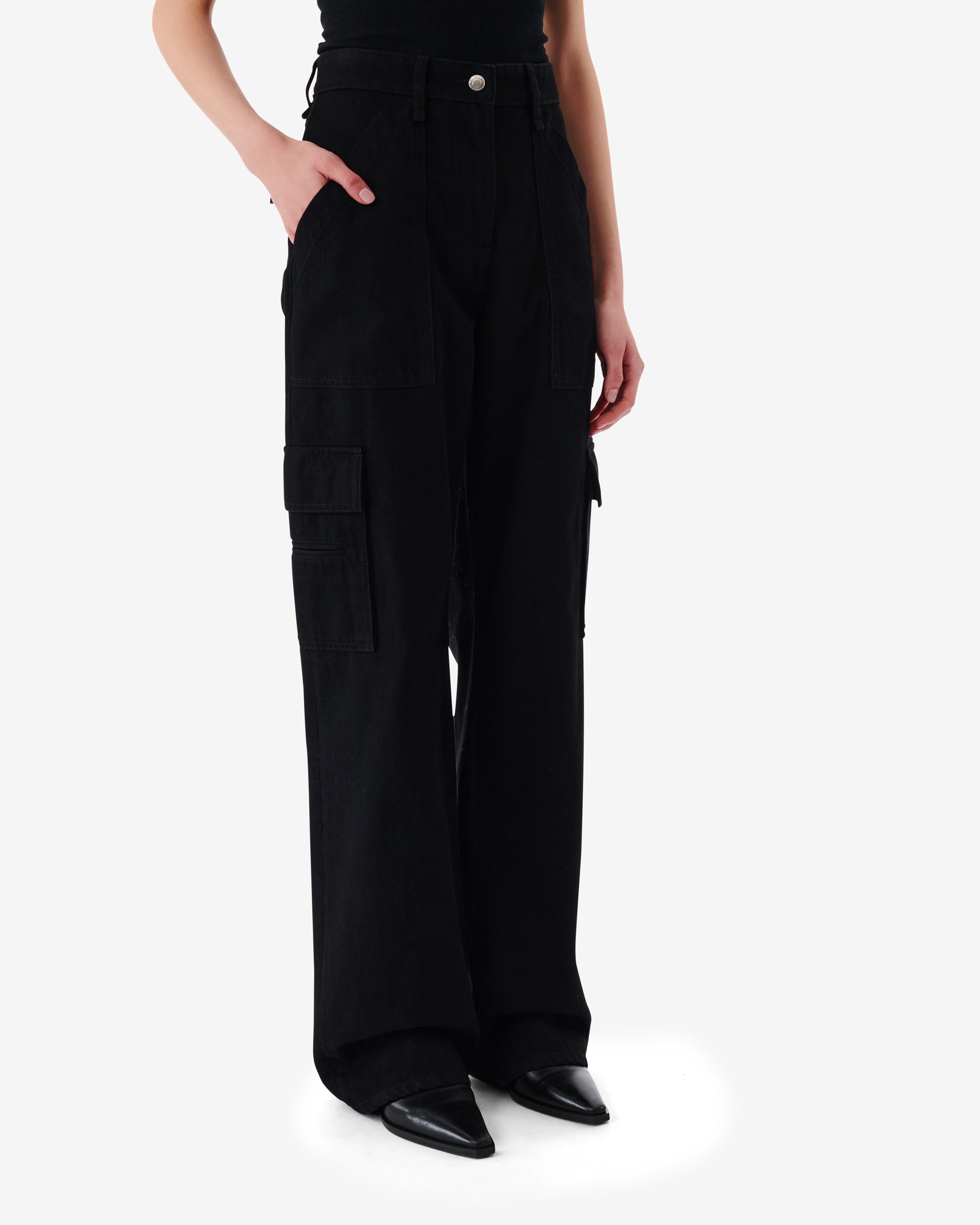Tiam trousers - Black Stone