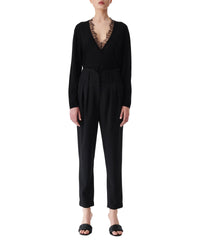 Yilo wool trousers - Black