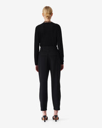Yilo wool trousers - Black