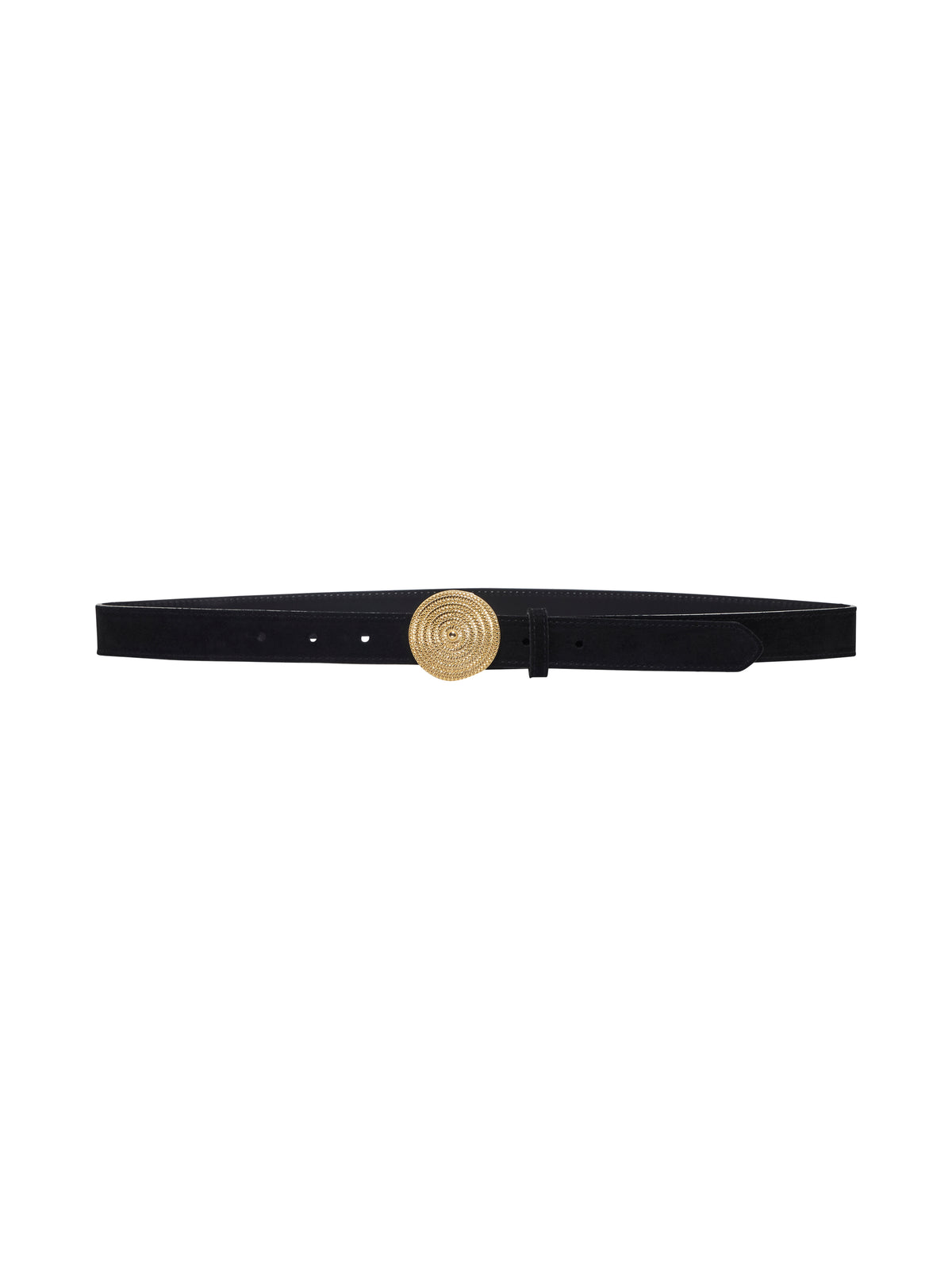 MEDALLION BUCKLE BELTBLACK