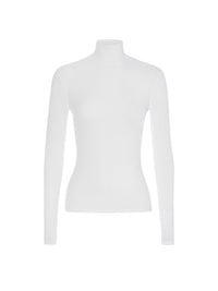 RIB TURTLENECKWHITE