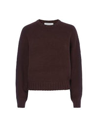 DOLMAN CREW SWEATERBURGUNDY