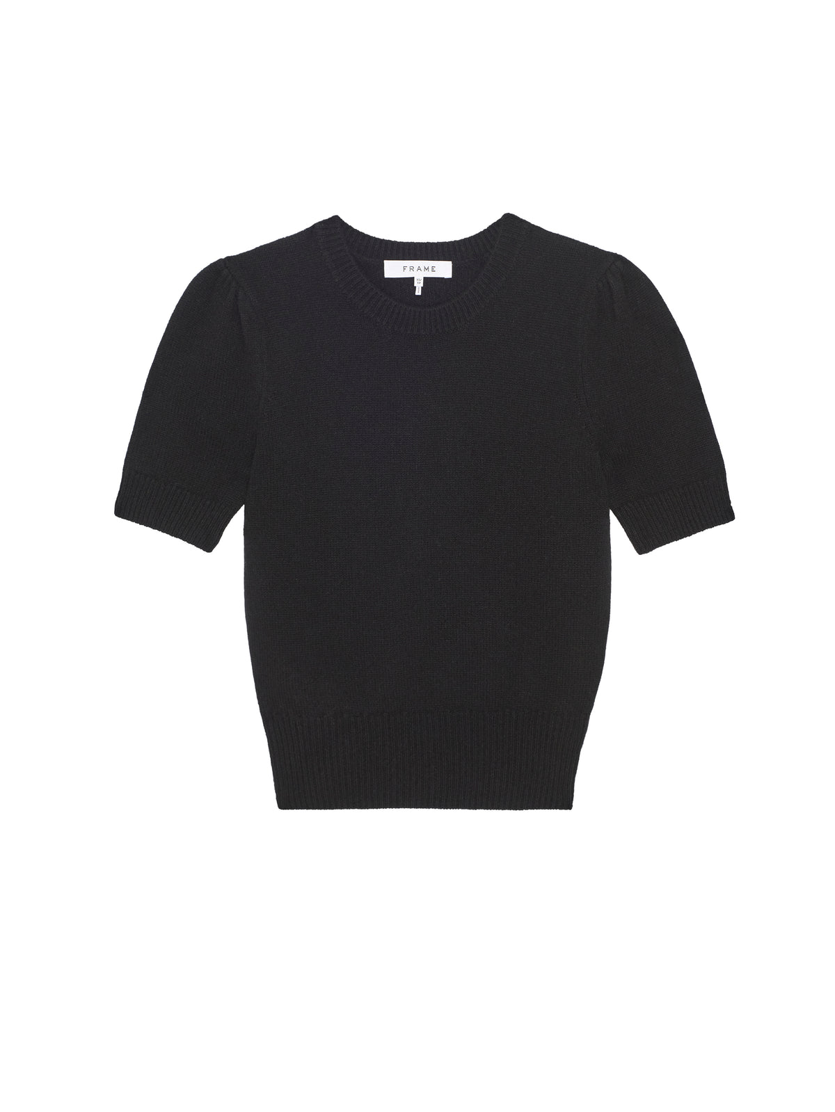 CASHMERE GATHERED SWEATERNOIR