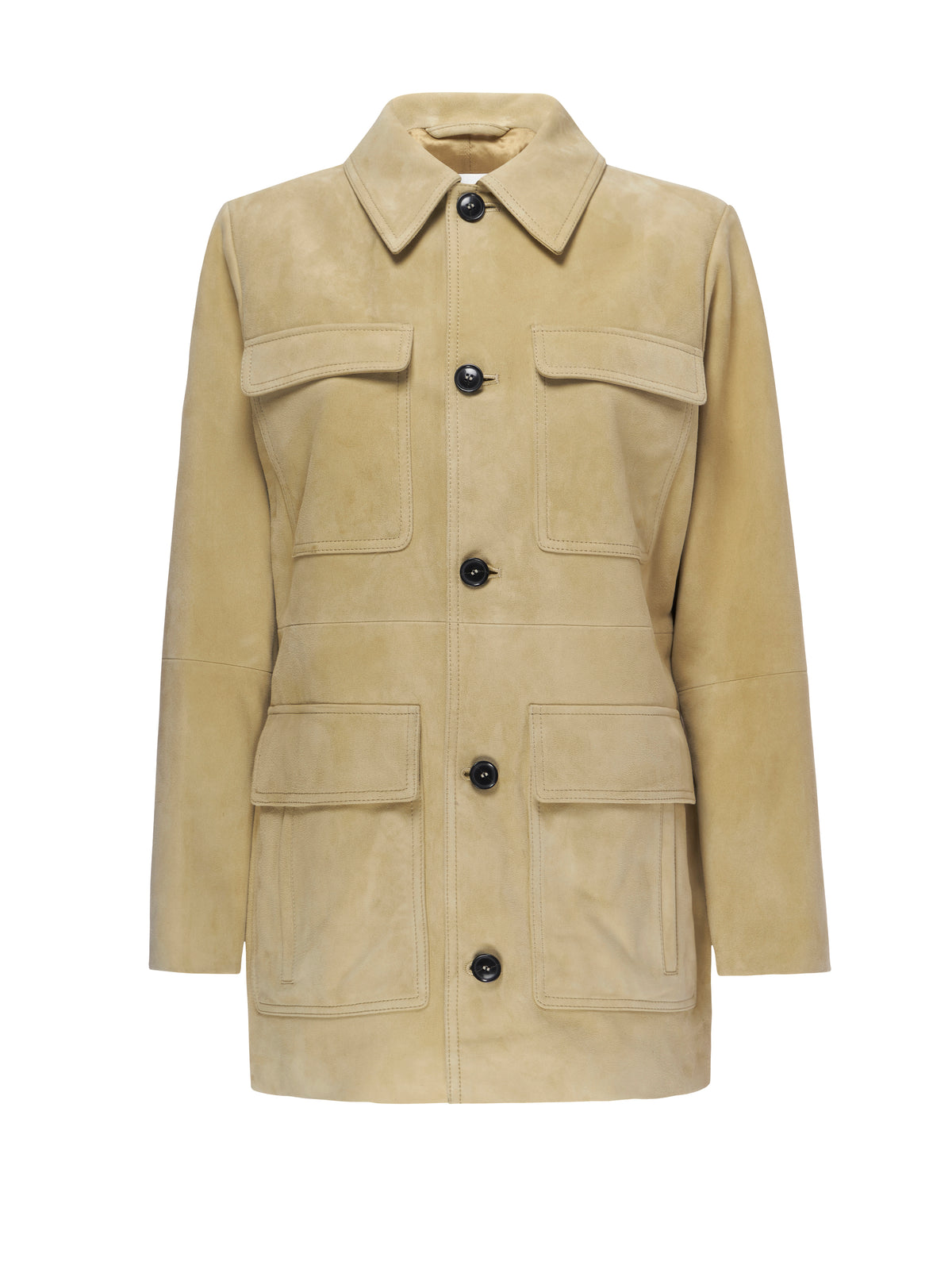 SUEDE SAFARI JACKETSAND