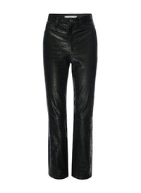 THE LEATHER RULERBLACK CROC