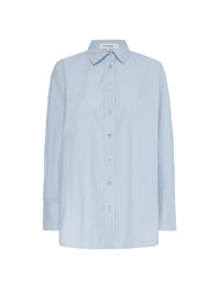 THE EXAGGERATED OVERSIZED SHIRTLIGHT CHAMBRAY