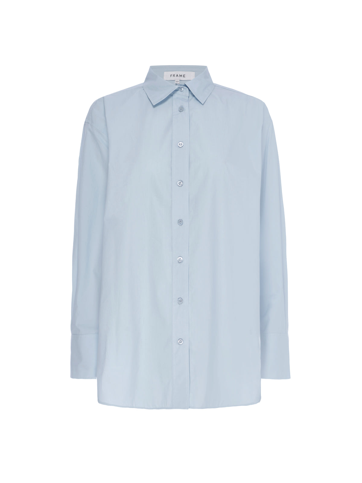 THE EXAGGERATED OVERSIZED SHIRTLIGHT CHAMBRAY