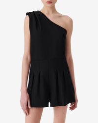Paloa wool jumpsuit - Black