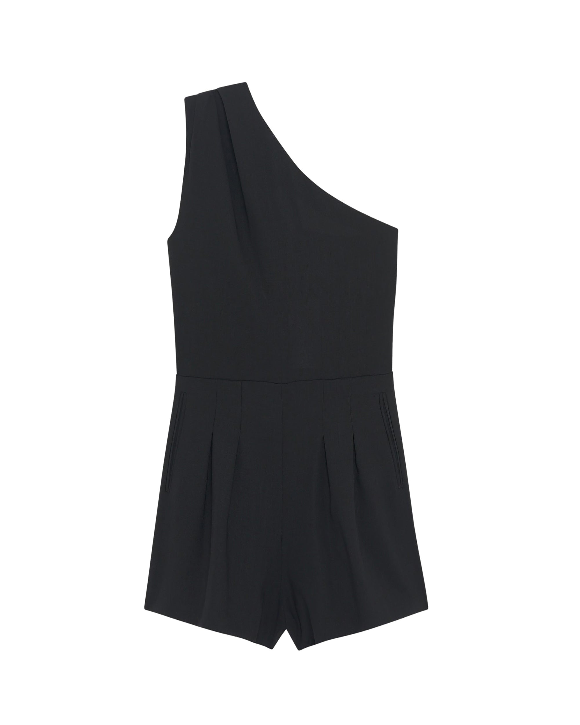 Paloa wool jumpsuit - Black