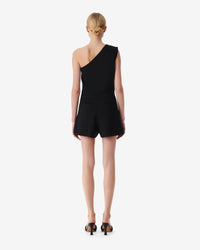 Paloa wool jumpsuit - Black