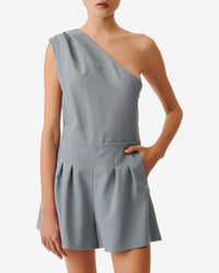 Paloa wool jumpsuit - Stone Blue
