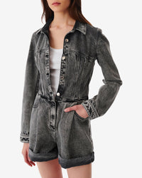 Tilli short-suit - Snow Black