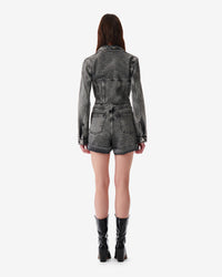 Tilli short-suit - Snow Black