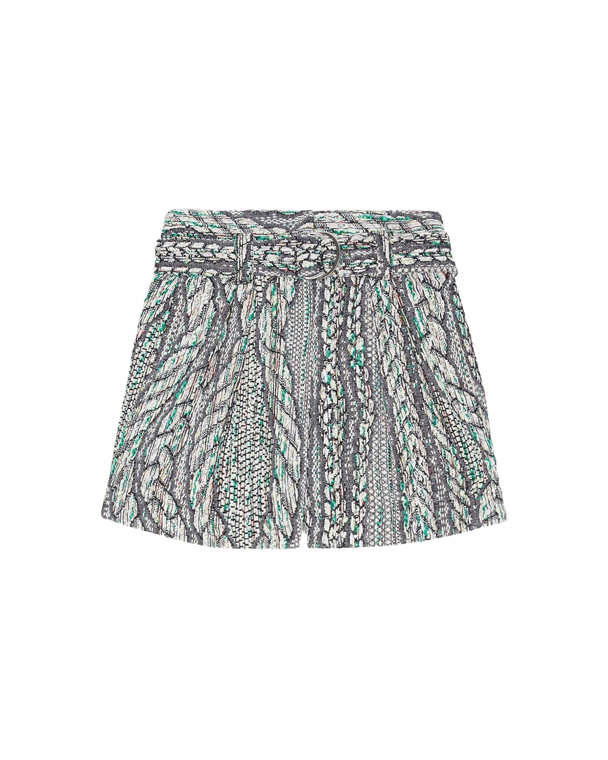 Short Abrami - Green Multico