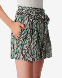 Short Abrami - Green Multico