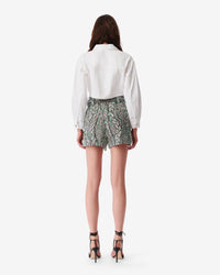 Short Abrami - Green Multico